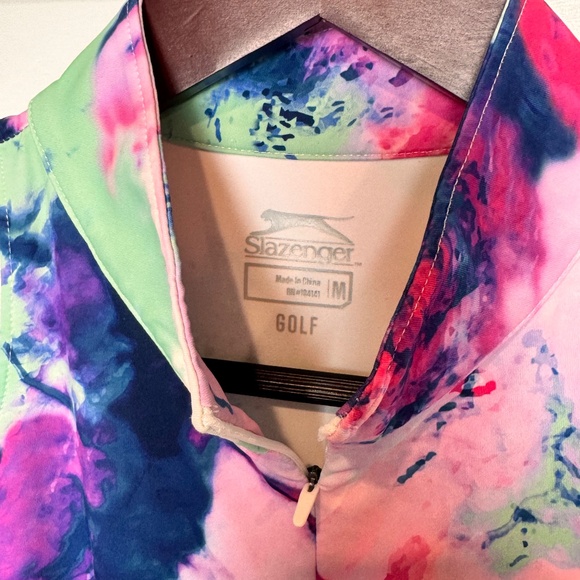 Slazenger Women's Golf Tank Top Quarter Zip Size M - Picture 4 of 9